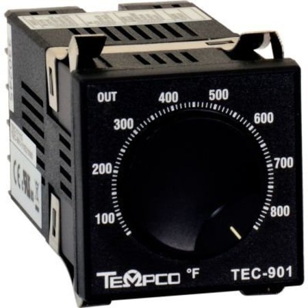 TEMPCO Temperature Control - Analog, K, 100-130V,  TEC17126